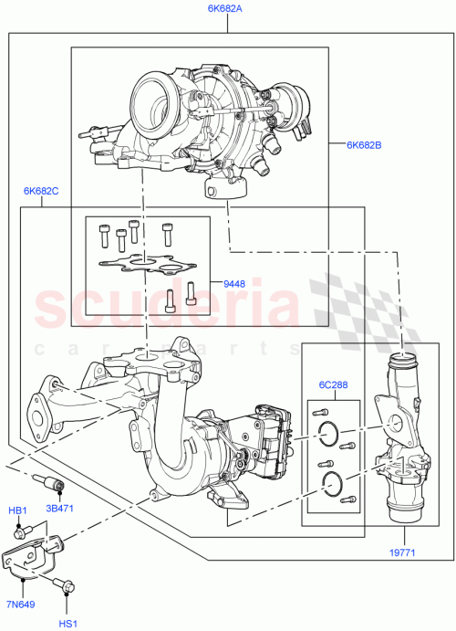 Part Diagram for Land Rover LR112417
