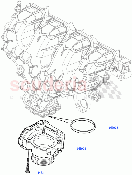 Part Diagram for Land Rover LR024970