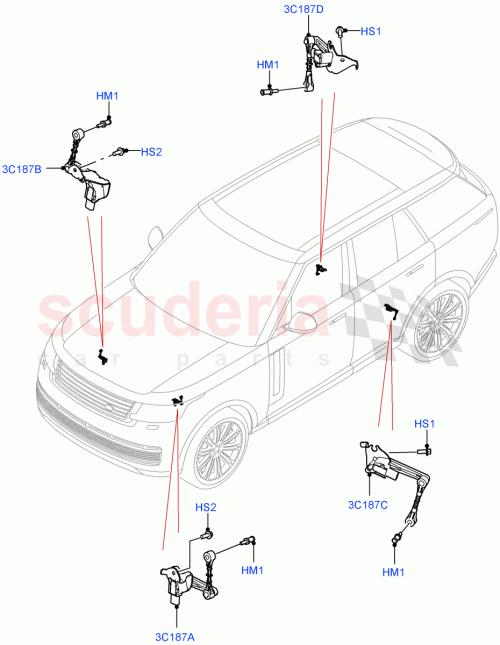 Part Diagram for Land Rover LR153363