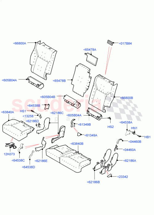 Part Diagram for Land Rover LR143364