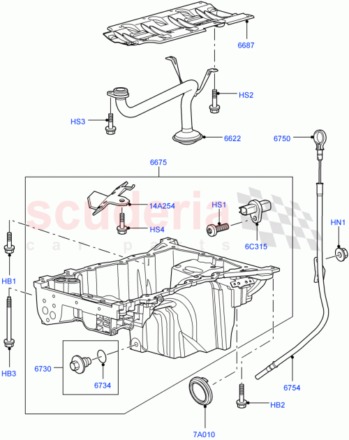 Part Diagram for Land Rover NSC500160