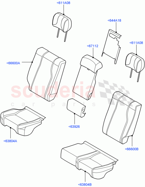 Part Diagram for Land Rover LR034424