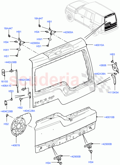 Part Diagram for Land Rover LR031767