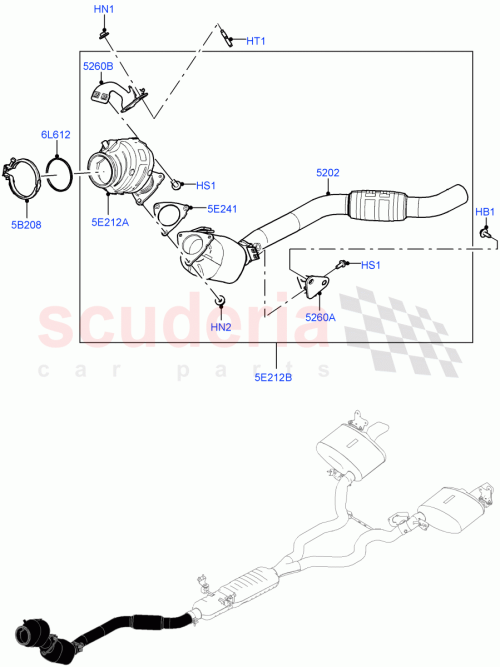 Part Diagram for Land Rover LR121359