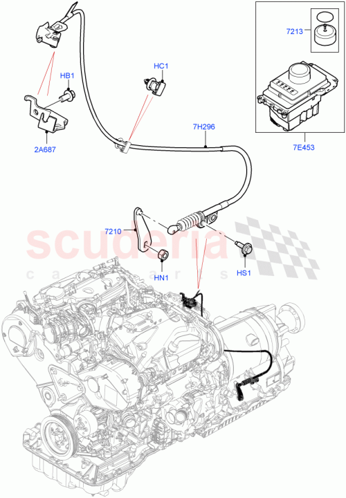 Part Diagram for Land Rover LR092832