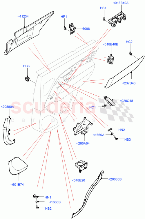 Part Diagram for Land Rover LR150566