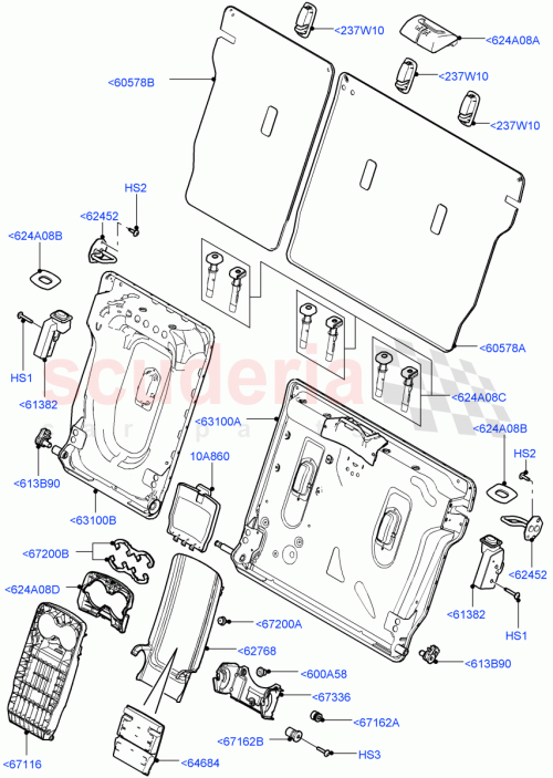 Part Diagram for Land Rover LR058047