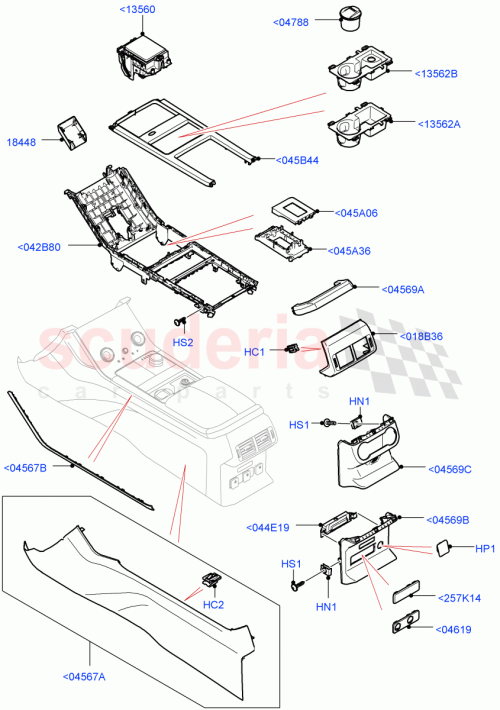 Part Diagram for Land Rover LR091947