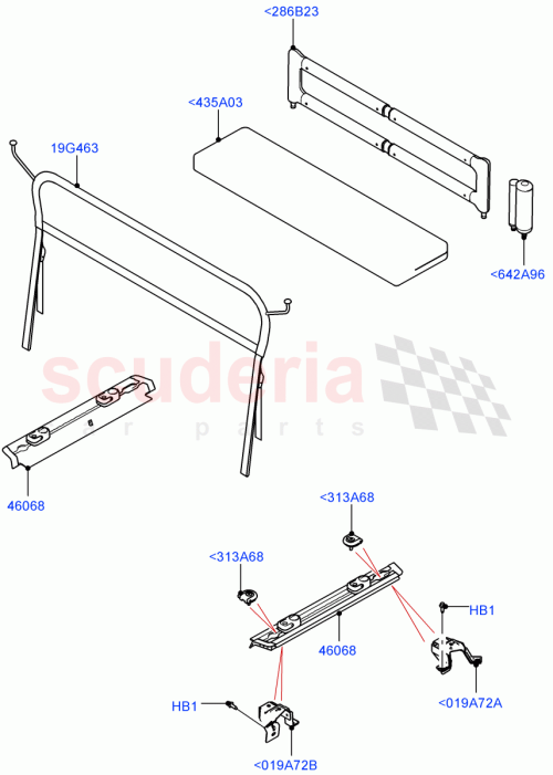 Part Diagram for Land Rover LR126019