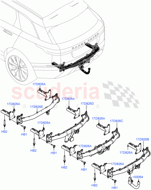Part Diagram for Land Rover LR146587