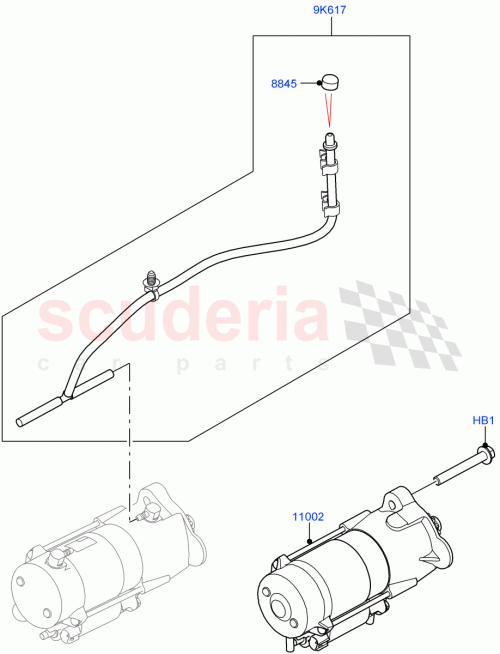 Part Diagram for Land Rover LR090952