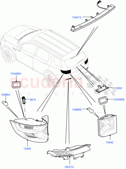 Part Diagram for Land Rover LR128028