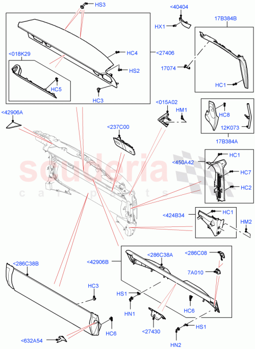 Part Diagram for Land Rover LR151394