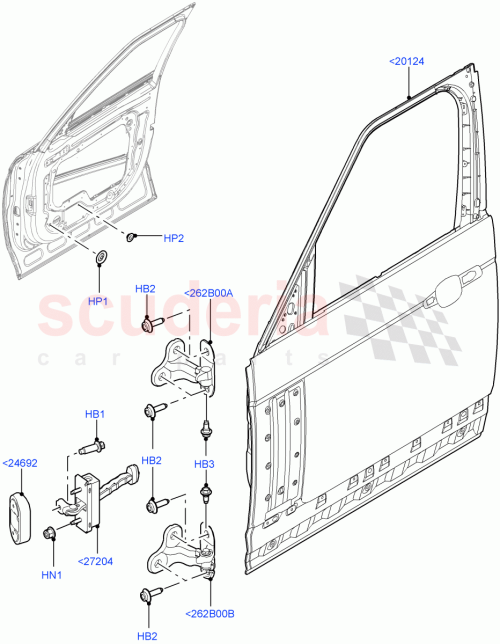 Part Diagram for Land Rover LR036581