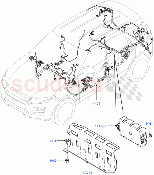 Part Diagram for Land Rover LR093704