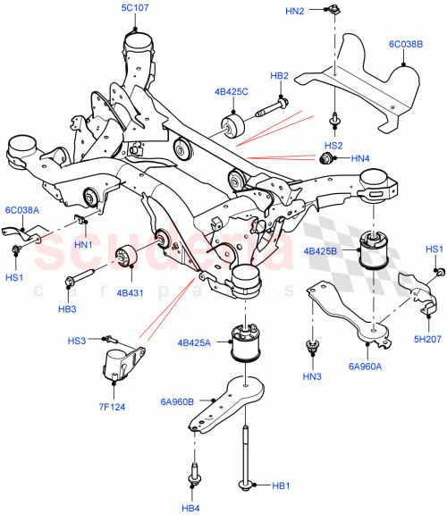 Part Diagram for Land Rover LR113744