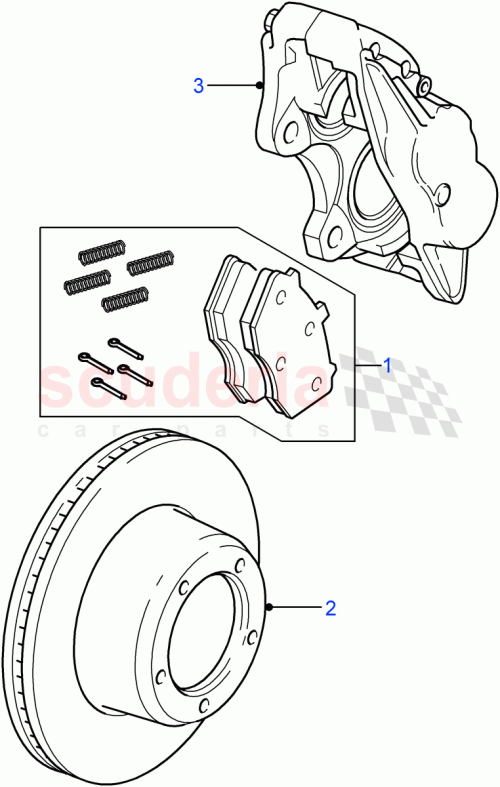 Part Diagram for Land Rover LR134468