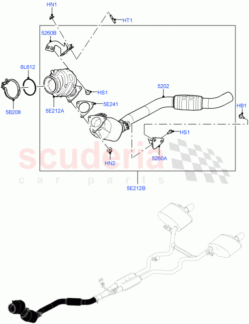 Part Diagram for Land Rover LR165249