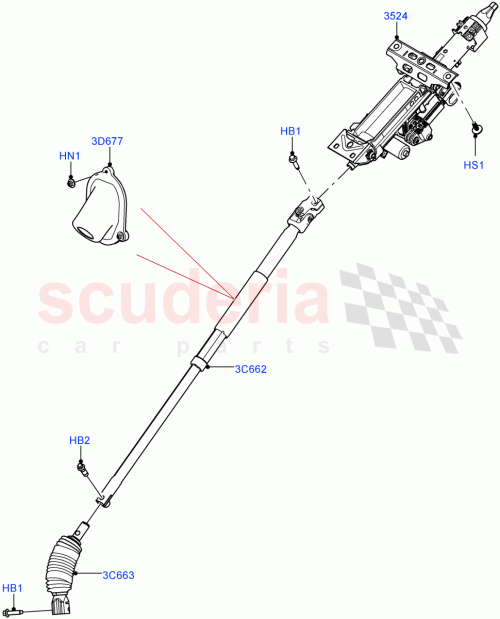 Part Diagram for Land Rover LR153808