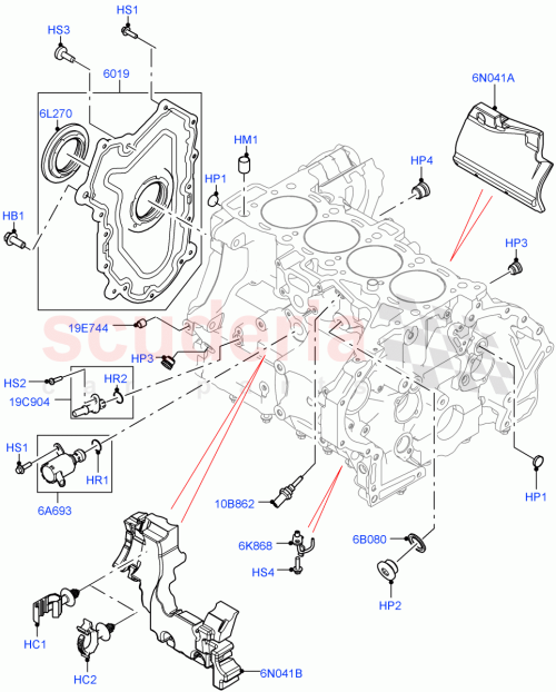 Part Diagram for Land Rover LR073720