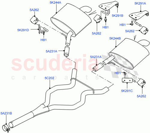 Part Diagram for Land Rover LR044562