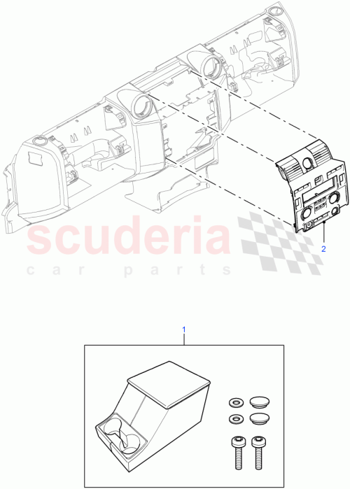 Part Diagram for Land Rover VPLDS0249PAB