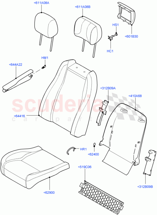 Part Diagram for Land Rover LR084010