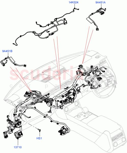 Part Diagram for Land Rover LR173821