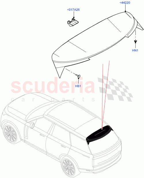 Part Diagram for Land Rover LR153286
