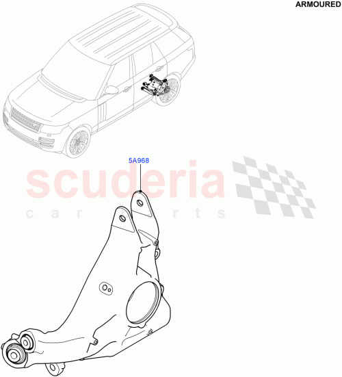 Part Diagram for Land Rover LR043594