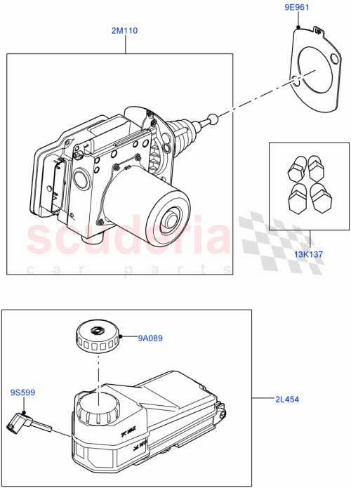Part Diagram for Land Rover LR173720