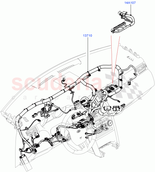 Part Diagram for Land Rover LR084376