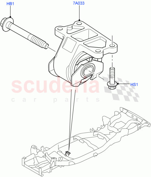 Part Diagram for Land Rover KYG500200
