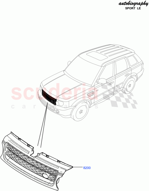Part Diagram for Land Rover LR032398