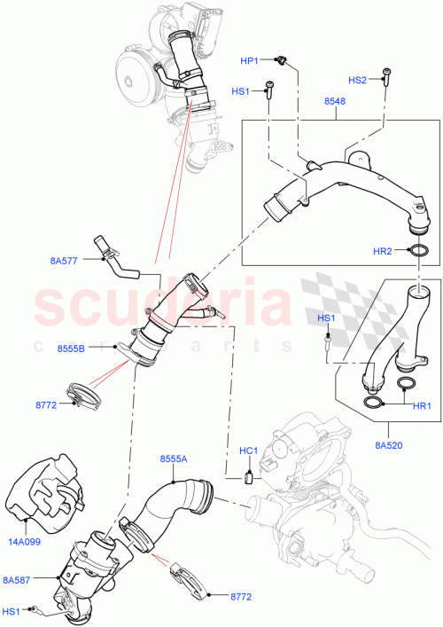 Part Diagram for Land Rover LR069809