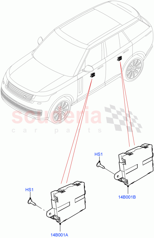 Part Diagram for Land Rover LR150395