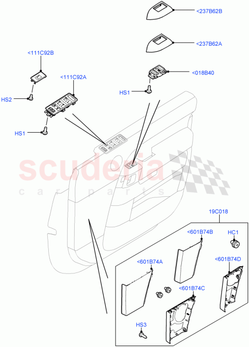 Part Diagram for Land Rover LR036907