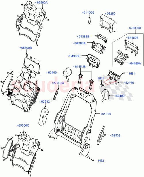 Part Diagram for Land Rover LR099490