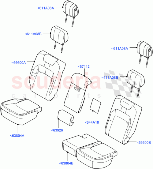 Part Diagram for Land Rover LR101182