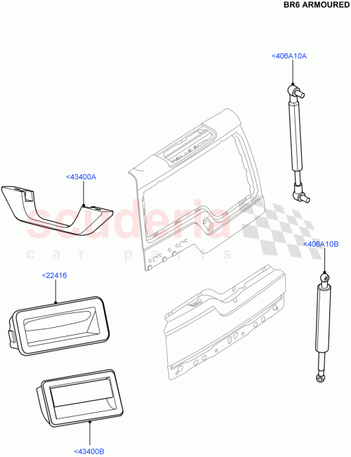 Part Diagram for Land Rover LR011949