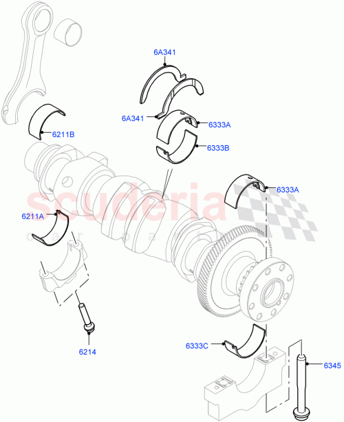 Part Diagram for Land Rover LR091827