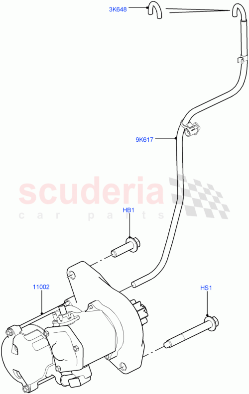 Part Diagram for Land Rover LR034028
