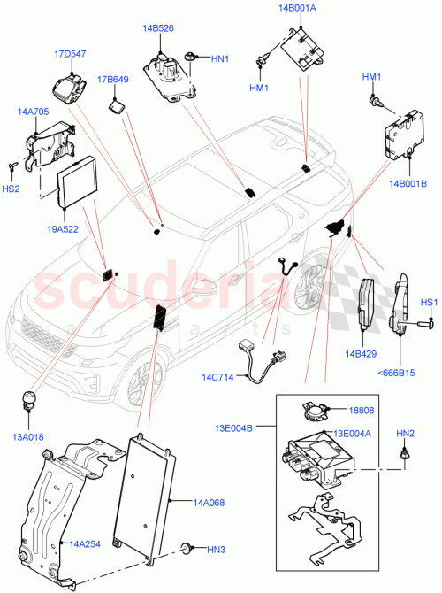 Part Diagram for Land Rover LR123894