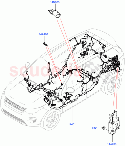 Part Diagram for Land Rover LR094429