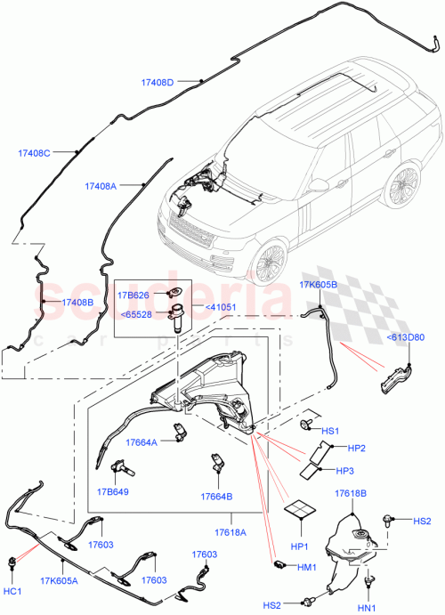 Part Diagram for Land Rover LR137702