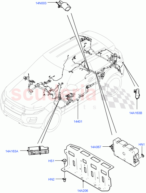Part Diagram for Land Rover LR033835
