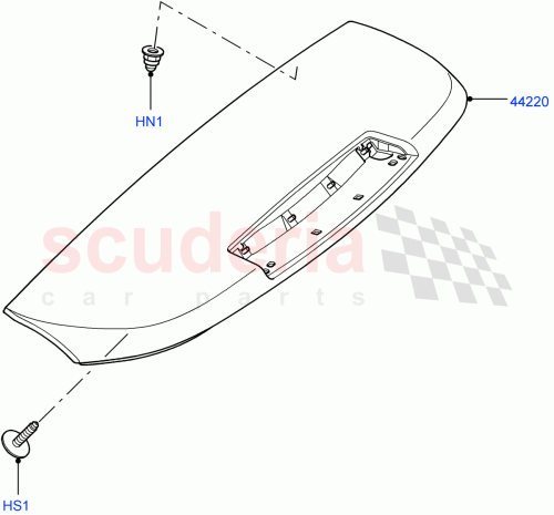 Part Diagram for Land Rover DFD500110LML