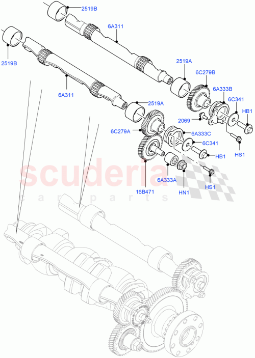 Part Diagram for Land Rover LR074083