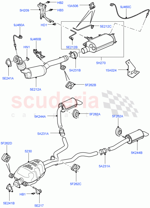 Part Diagram for Land Rover LR007502