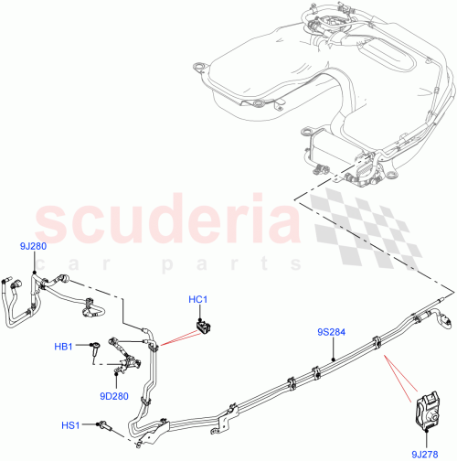 Part Diagram for Land Rover LR149361